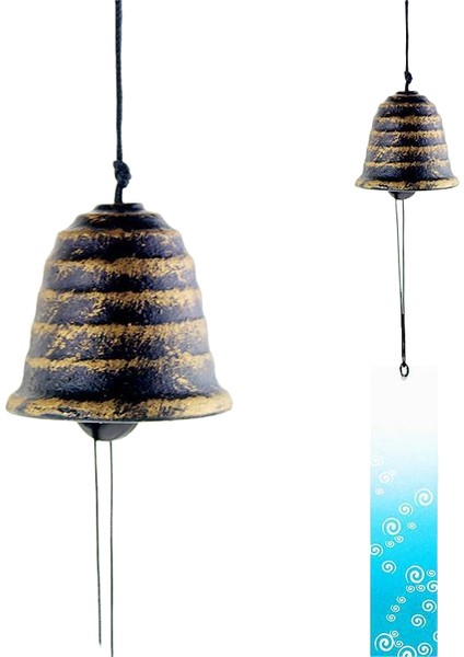 Iç Dekorasyon Metal Rüzgar Çanları Yaratıcı Ev Aksesuarları Oluklu Çan Demir Sanat El Sanatları Hediye Asılı Çan (Yurt Dışından)