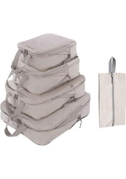 Seyahat Saklama Çantası Sıkıştırma 5 Parçalı Set (Yurt Dışından)