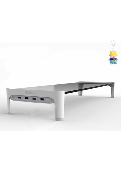 Monitör Standı Masaüstü Hub Şarj Edilebilir Dizüstü Bilgisayar Standı (Yurt Dışından)