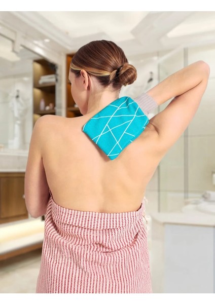 Mikrofiber Banyo Kesesi (3 Adet) Derinlemesine Cilt Bakımı Nazik Peeling ve Etkili Arındırma fırsatları