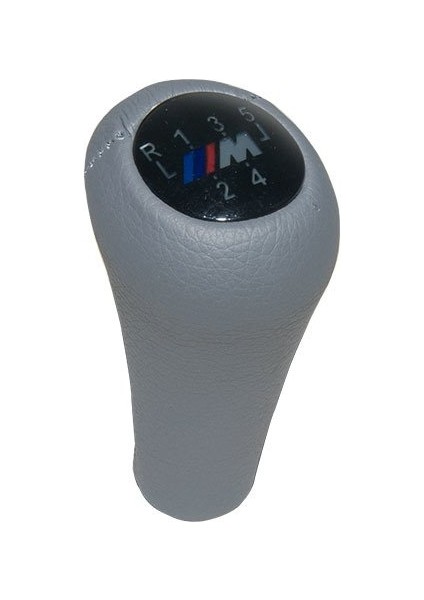 BMW M-POWER Gri Deri(Suni) Işıklı Vites Topuzu 5 Ileri Manuel M Iıım