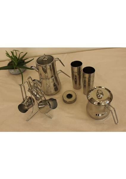 Elegant 18 Parça Steel Wedding Set fiyatları