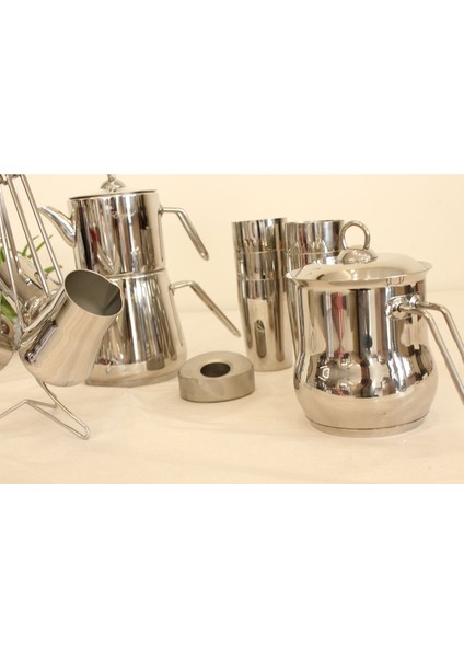 Elegant 18 Parça Steel Wedding Set modelleri