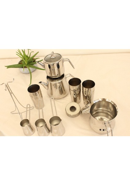 Elegant 18 Parça Steel Wedding Set fırsatları
