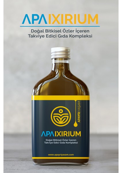 Bio Şurup Konsantresi Bitkisel Iksir 200ML Apaixirium
