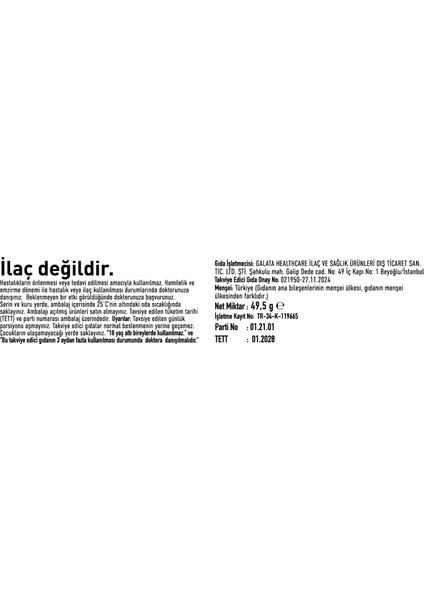 Galata Healthcare Papivex Tablet modelleri