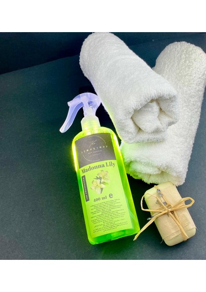 Madonna Lily: Doğal Beyaz Zambak Aromalı 400ML Sprey Oda Kokusu modelleri