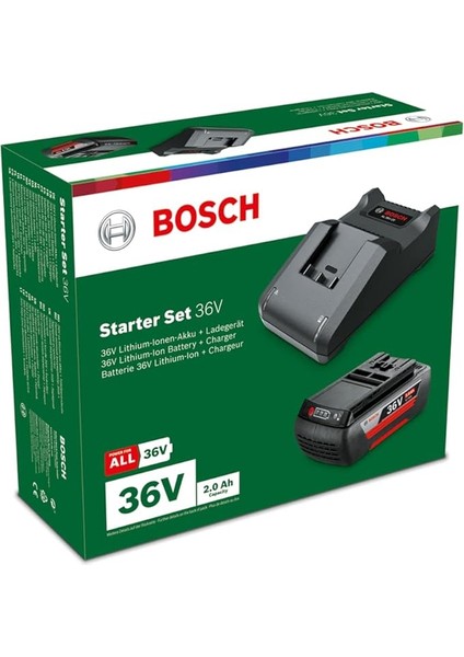 Aküseti 36V (2AH, Tek Akü + AL36V-20)