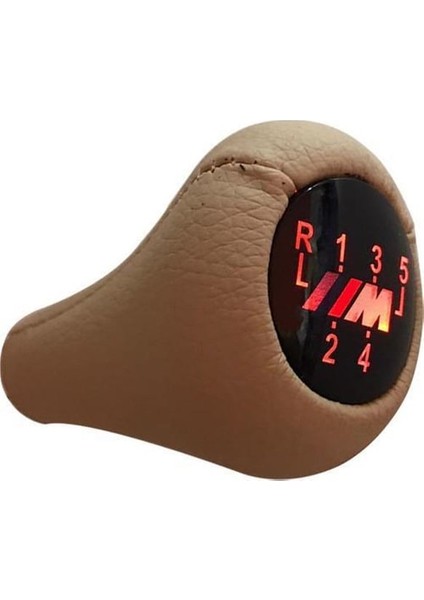 BMW Bej Deri(Suni) Işıklı Vites Topuzu 5 Ileri Manuel M Iıım
