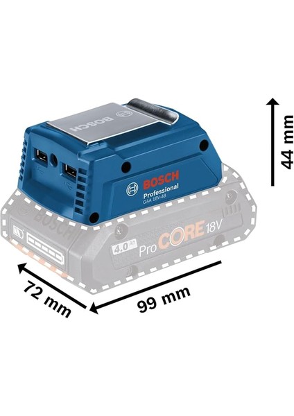 Gaa 18V-48 18 Volt USB Şarj Adaptörü