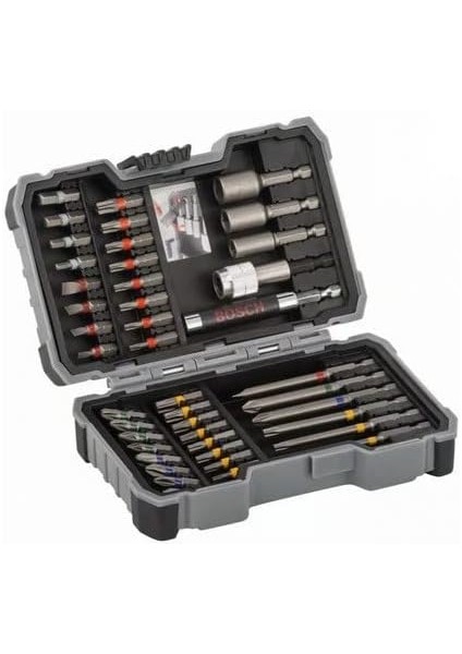 GSR 18V-50 Delme/vidalama Makinesi + 2x 2,0 Ah Çift Akü + 43 Parça Set + Alet Çantası modelleri