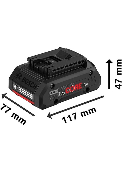 ProCORE 18 V 4 Ah Li-Ion Akü 1600A016GB