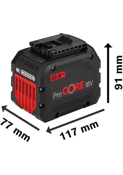 Professional ProCORE 18V 12.0Ah Akü