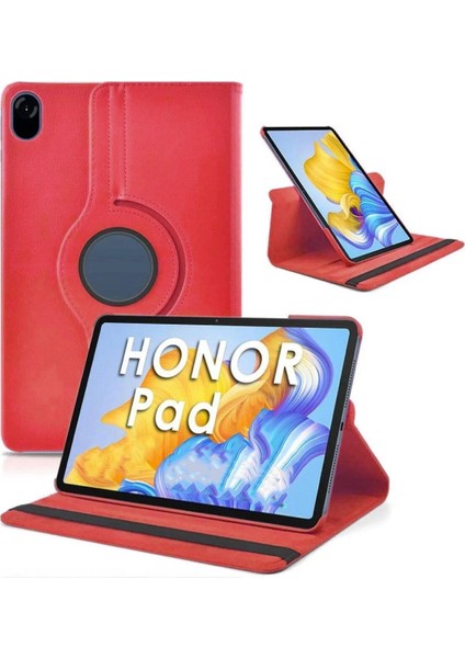 Huawei Honor Pad X9 11.5' Dönebilen Standlı Kılıf-Kırmızı