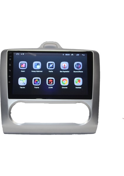 Smart Go Ford Focus 2 Yuvarlak Digital 2006/2011 6-64