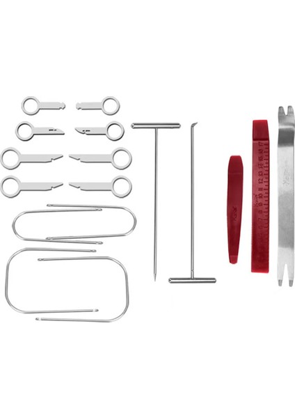Carstar HM-1798 Araç Içi Ses Sistemi Sökme - Lastik Sökme - Kapı Düzeltme Çıkarma Seti