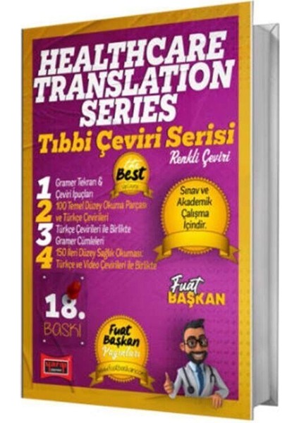 2025 Translation Series Tıbbi Çeviri Serisi Renkli Çeviri - Fuat Başkan