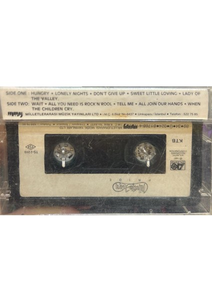 White Lion ‎– Pride When The Chıldren Cry (1989 Baskı Kaset) fiyatları