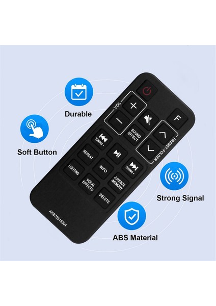 AKB75315304 Lg Soundbar Ev Ses Sistemleri Için Uzaktan Kumandayı Değiştirin (Yurt Dışından)