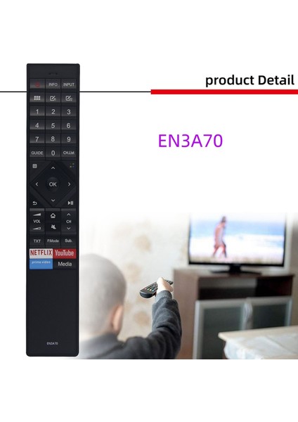 Uzaktan Kumanda Hisense HE100LN60D 100LN60 80L5 H80LSAIL H100LDA EN3A70 50U7QF 50U7QFTUA 55U7QF Akıllı Hd Tv (Yurt Dışından)