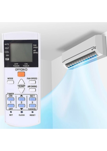 A75C3297 Panasonic Klima Için Uzaktan Kumanda A75C3407 A75C3623 A75C3625 KTSX003 Uzaktan Kumandanın Değiştirilmesi (Yurt Dışından)