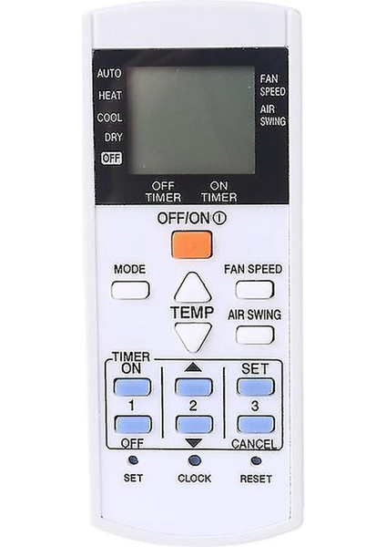 A75C3297 Panasonic Klima Için Uzaktan Kumanda A75C3407 A75C3623 A75C3625 KTSX003 Uzaktan Kumandanın Değiştirilmesi (Yurt Dışından)