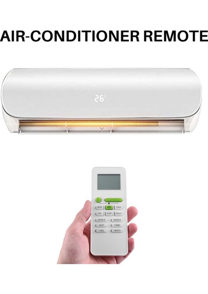 Gykq-52 Tcl Klima Ev Isıtma ve Soğutma Fonksiyonu Için Uzaktan Kumanda Yedek Uzaktan Kumanda (Yurt Dışından)
