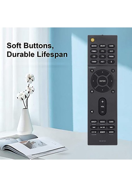 Onkyo TX-NR575 TX-NR585 TX-RZ810 TX-NR575E Av Alıcı Ses/video Oynatıcı Uzaktan Kumanda Için RC-911R Uzaktan Kumanda (Yurt Dışından)