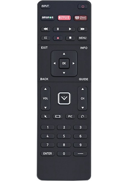 XRT500 Çift Taraflı Düğme Uzaktan Kumanda Vızıo Tv Uzaktan Kumandası Için Uygun XRT500 Yedek Uzaktan Kumanda (Yurt Dışından)