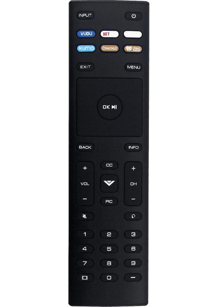 XRT136 Uzaktan Kumanda Değiştirin Vızıo Tv Için D24F-F1 D32FF1 D43F-F1 E55U-D0 E55UD2 E55-D0 E55E1 M65-D0 M65E0 P65-E1 P75C1 (Yurt Dışından)