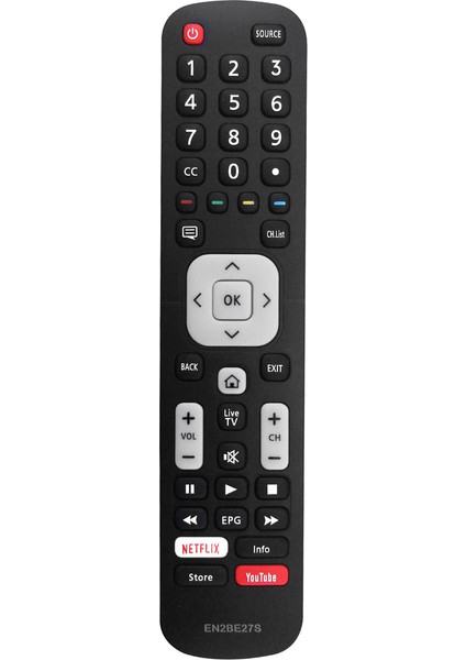 Sharp LCD Serisi S Akıllı Tv Için EN2BE27S Uzaktan Kumandasını Netflıx Youtube Keys ile Değiştirin (Yurt Dışından)