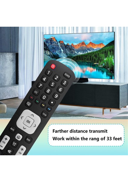 Sharp LCD Serisi S Akıllı Tv Için EN2BE27S Uzaktan Kumandasını Netflıx Youtube Keys ile Değiştirin (Yurt Dışından)