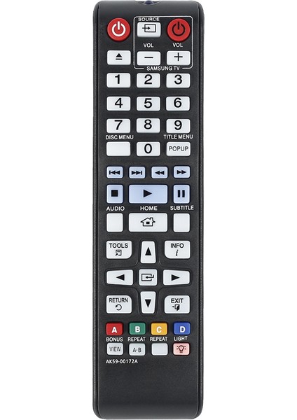 Samsung DVD Blu-Ray Oynatıcı AK59-00172A BD-F5700 BD-J5900 J5700 Denetleyici Için Uygun Yedek Uzaktan Kumanda (Yurt Dışından)