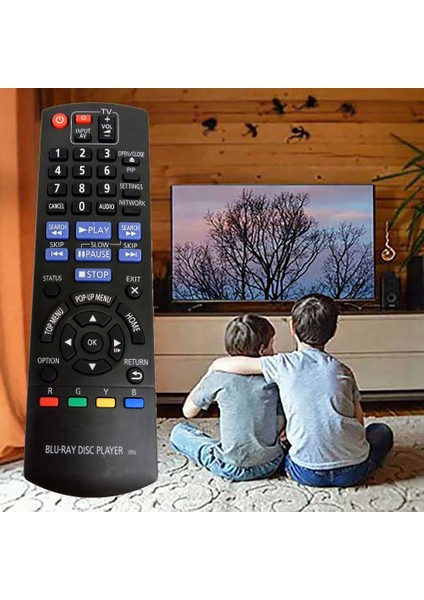 N2QAYB000736 Panasonic Blu-Ray Oynatıcı Için Uzaktan Kumanda Uzaktan Kumanda DMPBD75GN DMPBD77GNK (Yurt Dışından)