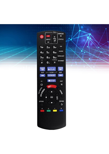 N2QAYB000953 Panasonic Bluray Disk Oynatıcı Için Uzaktan Kumandayı Değiştirin Ir6 DMP-BDT360 DMP-BDT361 DMP-BDT460 DMP-BDT460PS (Yurt Dışından)