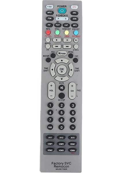 MKJ39170828 Lg Servis Uzaktan Kumandası Için Servis Uzaktan Kumandasının Değiştirilmesi, Lg LCD LED Tv'lerle Uyumlu (Yurt Dışından)