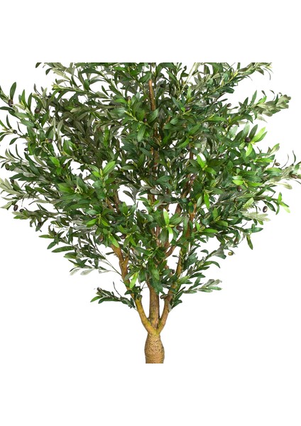 Yapay Zeytin Ağacı 3578 Yaprak 154 Meyveli Yeşil 240 Cm.