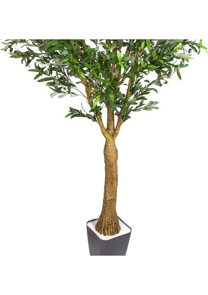 Yapay Zeytin Ağacı 3578 Yaprak 154 Meyveli Yeşil 240 Cm.