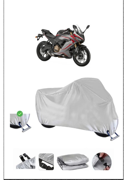 Rks Srk250 Rr Için Kilit Uyumlu Motosiklet Branda, Güvenli, Su Geçirmez Dayanıklı Kumaş
