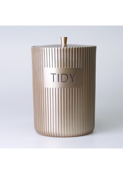 Grooved Çöp Kovası Vizon