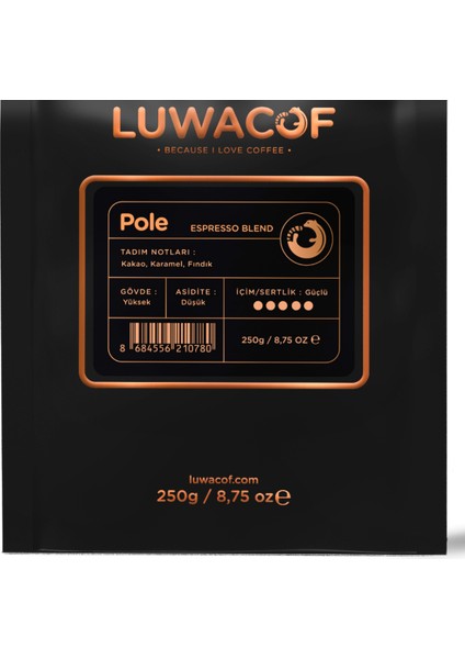 Pole Espresso Blend Kahve 250gr