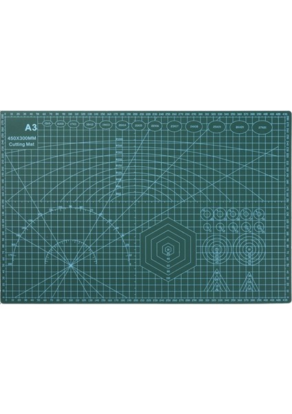 Kesme Matı Cutting Mat Kesim Altlığı A3 Ebatında 45 x 30 cm.