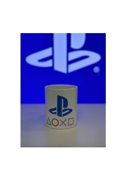 Playstation Logo Bardak (Buton Versiyon)