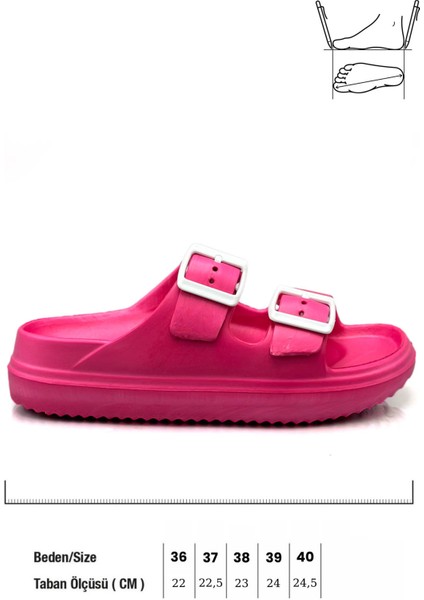 Çift Toka Hafif Eva Yazlık Plaj Terliği Havuz Terliği Lavabo Terliği Fujya fiyatları