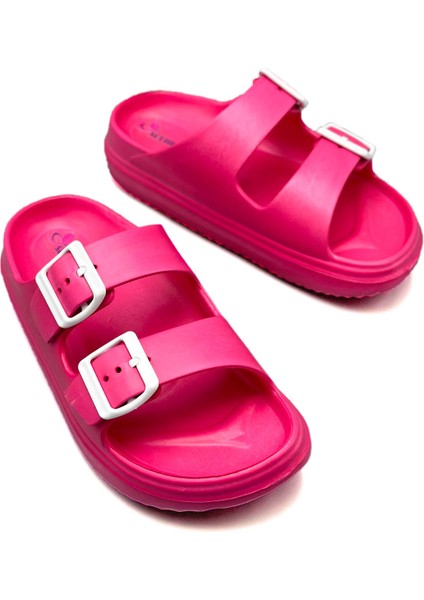 Çift Toka Hafif Eva Yazlık Plaj Terliği Havuz Terliği Lavabo Terliği Fujya modelleri