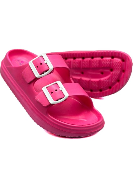 Çift Toka Hafif Eva Yazlık Plaj Terliği Havuz Terliği Lavabo Terliği Fujya indirimleri