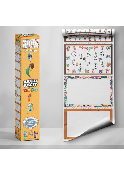 Boyama Kağıdı Dodo Mix 10'lu Set 25 cm x 40 cm 10