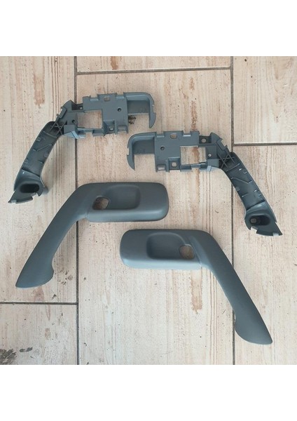 Kapı Iç Çekme Kolu Alt ve Üst Kapağı Sol-L ve Sağ-R Set [skoda Felicia,pickup] 6U0868195 6U0868196