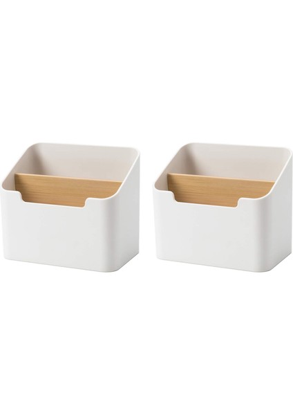 Masa Için Uzaktan Kumanda Tutucu Masa Depolama Organizatör Kutusu Konteyner (Yurt Dışından)