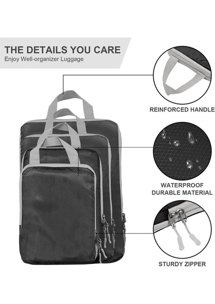 Sıkıştırma Paketleme-Küpleri, Bavul Organizatör Çantası Için Avel Paketleme (Yurt Dışından) fiyatları